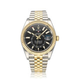 Rolex Sky-Dweller  42 2024 box + papers | steel - yellow gold black Jubilee