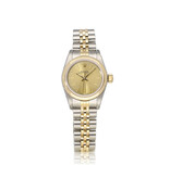 Rolex Oyster Perpetual 24 NEW ROLEX SERVICE - 1989 | steel - yellow gold Jubilee