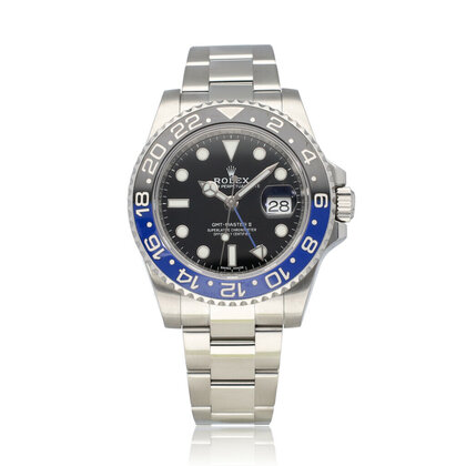 GMT-Master II 40 2016 box + papers | steel Batman Oyster