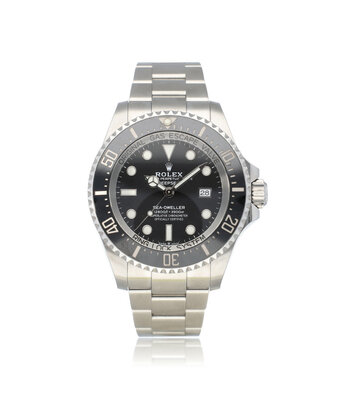 Rolex Sea-Dweller  44 steel black Oyster 2020 box + papers