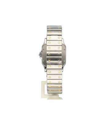 Cartier Santos de Cartier Galbée XL XL steel - yellow gold | ref. 2823 | 2008 box + papers