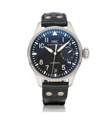 IWC Big Pilot's Watch  46 7-days steel black 2013 box + papers