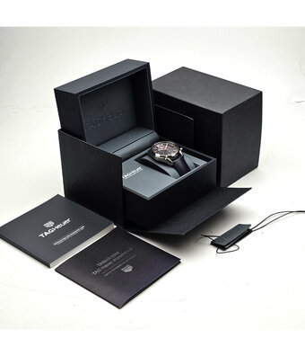 TAG Heuer Carrera Chronograph 42 2023 box + papers | steel blue