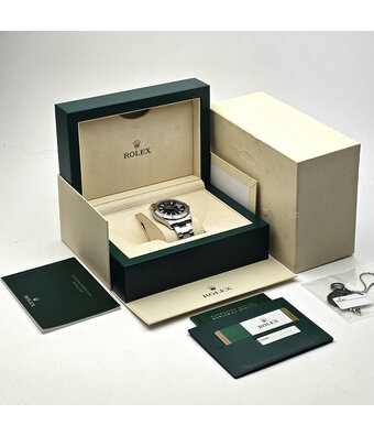 Rolex Datejust II 41 blue Oyster 2016 box + papers | steel - white gold fluted