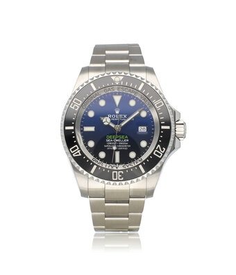 Rolex Sea-Dweller Deepsea 44 Cameron 2019 + papers | steel blue D-blue