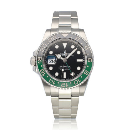 GMT-Master II 40 Sprite green 2024 box + papers | steel left - lefty Oyster