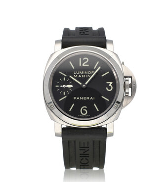 Panerai Luminor Marina  2012 box + papers | steel black rubber strap