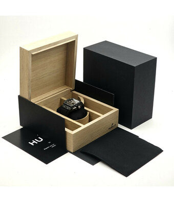 Hublot Spirit of Big Bang Ceramic Chronograph 42 ceramic Skeleton rubber strap 2025 B+P