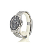 Rolex Submariner Date 40 2015 B+P | NEW ROLEX SERVICE | steel black ceramic