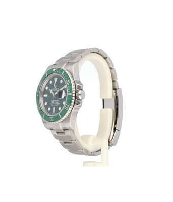 Rolex Submariner Date 40 Hulk 2010 B+P | NEW ROLEX SERVICE | green ceramic Oyster