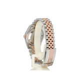 Rolex Datejust 36 2024 Jubilee box + papers | steel - rose gold grey / slate roman diamond