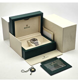 Rolex Datejust 36 2024 Jubilee box + papers | steel - rose gold grey / slate roman diamond