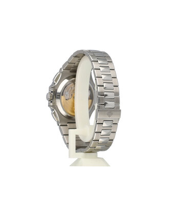 Patek Philippe Nautilus  41 Chronograph steel white + PP Extract from the Archives