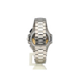 Patek Philippe Nautilus  41 Chronograph steel white + PP Extract from the Archives