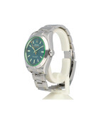 Rolex Milgauss 40 steel blue orange green Oyster 2023 B+P | ONE OF THE LAST