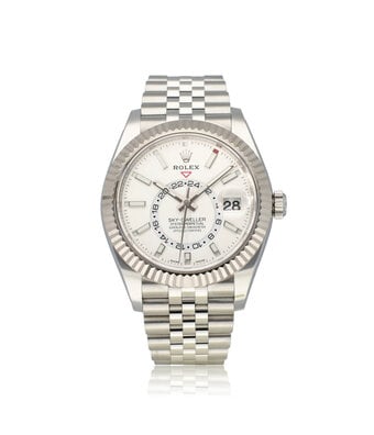 Rolex Sky-Dweller  42 steel - white gold Jubilee 2022 B+P | NEW ROLEX SERVICE