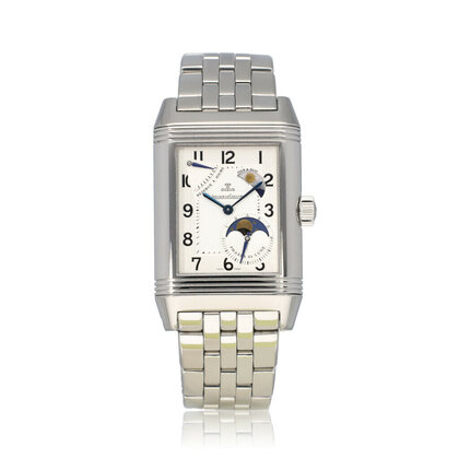 Reverso Grande Automatique  steel power reserve duo spring sun moon - moonphase