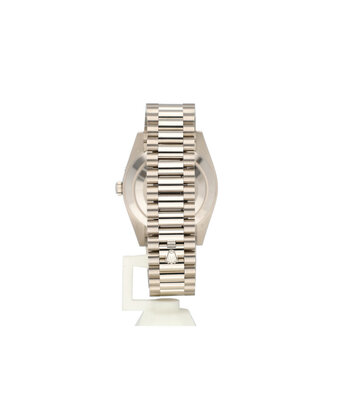 Rolex Day-Date 40 white gold - green - money dial factory diamond 2025 box + papers