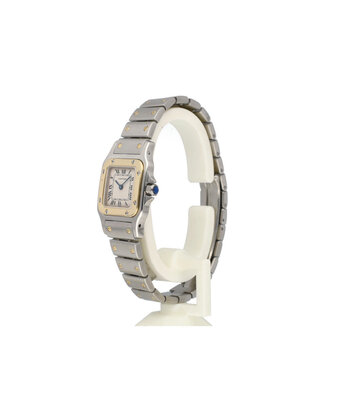 Cartier Santos de Cartier Galbée 34,8 - 2000 + papers | steel / yellow gold SM