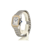 Cartier Santos de Cartier  Medium - 2021 box + papers | steel - yellow gold medium | ref. 4075 |