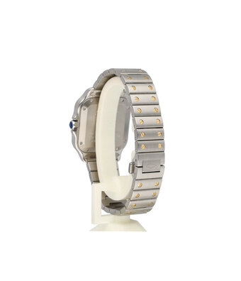 Cartier Santos de Cartier  Medium - 2021 box + papers | steel - yellow gold medium | ref. 4075 |