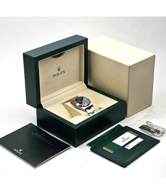 Rolex Oyster Perpetual 36 - 2014 box + papers | steel red grape domed Oyster