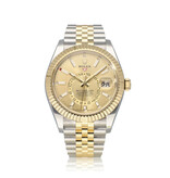 Rolex Sky-Dweller  42 - 2025 box + papers | steel - yellow gold champagne Jubilee