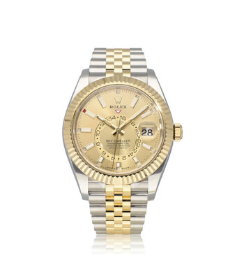 Rolex Sky-Dweller  42 - 2025 box + papers | steel - yellow gold champagne Jubilee