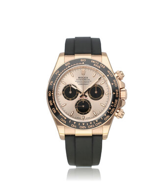 Rolex Daytona  40 - 2025 box + papers | rose gold sundust rubber - Oysterflex