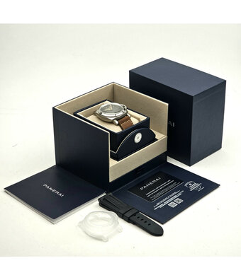 Panerai Luminor 3 Days 47 - 2025 box + papers | steel grey