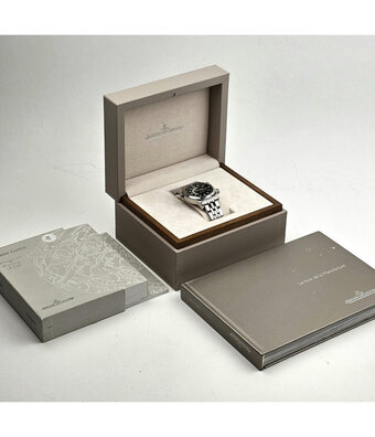 Jaeger-LeCoultre Master Compressor Memovox 41,5 - 2003 box + papers | steel black