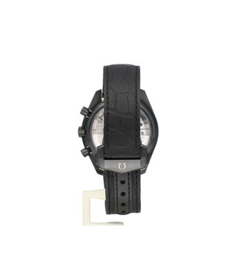 Omega Speedmaster Dark side of the Moon 44 OPEN DATE box + papers | ceramic black