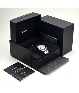 Tudor Black Bay Chrono 41 steel white panda 2023 box + papers