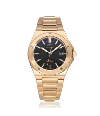 IWC Ingenieur Automatic 40 - 2025 box + papers | rose gold black