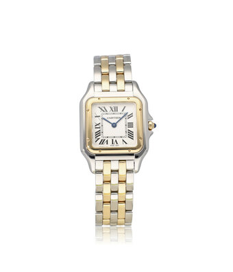 Cartier Panthère de Cartier  MM - 2010 box + papers | steel gold silver | ref. 4017