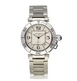 Cartier Pasha de Cartier Seatimer 42  - 2009 box + papers | steel XL | W31080M7