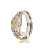 Rolex Datejust 36 - 2021 box + papers | steel - yellow gold fluted champagne Jubilee