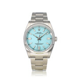 Rolex Oyster Perpetual 36 - 2022 box + papers | WHITE TAG | steel tiffany domed Oyster