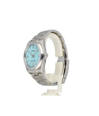 Rolex Oyster Perpetual 36 - 2022 box + papers | WHITE TAG | steel tiffany domed Oyster