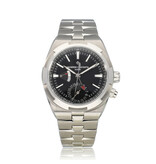 Vacheron Constantin Overseas Dual Time 41 OPEN DATE - box + papers | steel black
