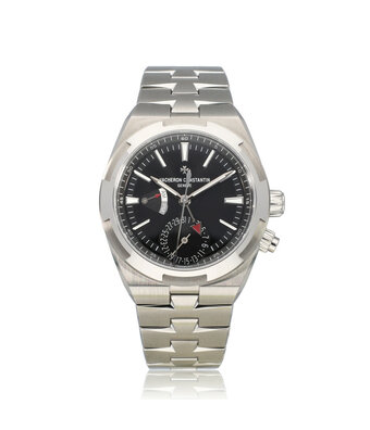Vacheron Constantin Overseas Dual Time 41 OPEN DATE - box + papers | steel black