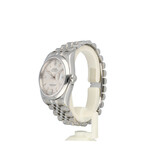 Rolex Datejust 36 NEW ROLEX SERVICE - 2018 B+P | steel silver domed Jubilee