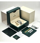 Rolex Datejust 36 NEW ROLEX SERVICE - 2018 B+P | steel silver domed Jubilee