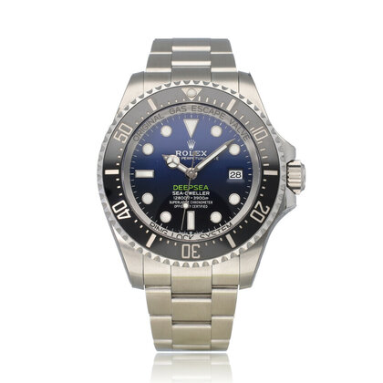 Sea-Dweller Deepsea  44 - 2024 box + papers | steel deep blue / d-blue / Cameron
