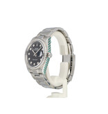 Rolex Datejust 36 NEW ROLEX SERVICE - 2019 B+P | steel - white gold factory diamond Oyster