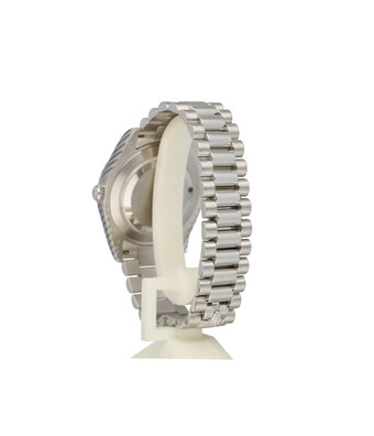 Rolex Day-Date II 41 NEW ROLEX SERVICE 2008 B+P | platinum president ice blue