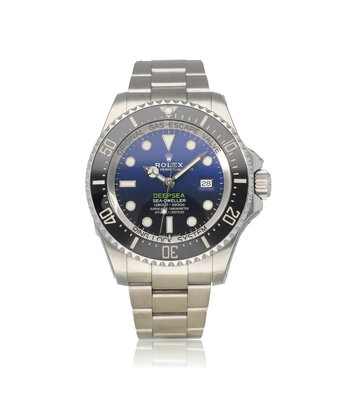 Rolex Sea-Dweller  44 NEW ROLEX SERVICE - 2019 box + papers | deep blue / d-blue / Cameron