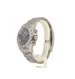 Rolex Daytona  40 grey 2009 box + papers | chrono white gold red slate racing