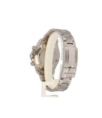 Rolex Daytona  40 grey 2009 box + papers | chrono white gold red slate racing