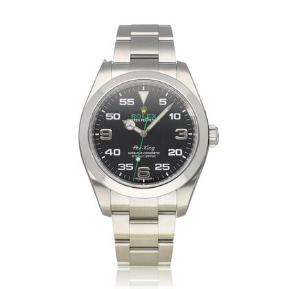 Air-king 40 - 2020 box + papers | steel black Oyster